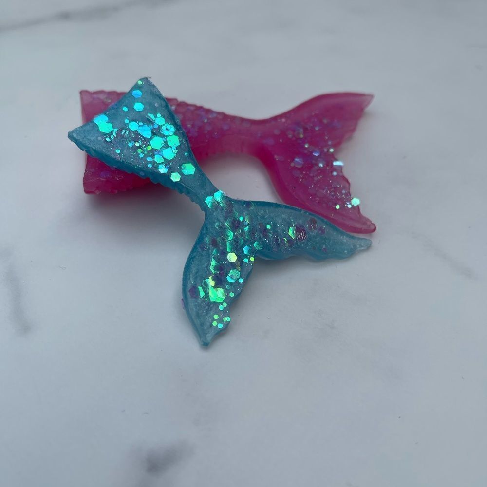 Fin Fun mermaid mini soap bars- Set of 4
